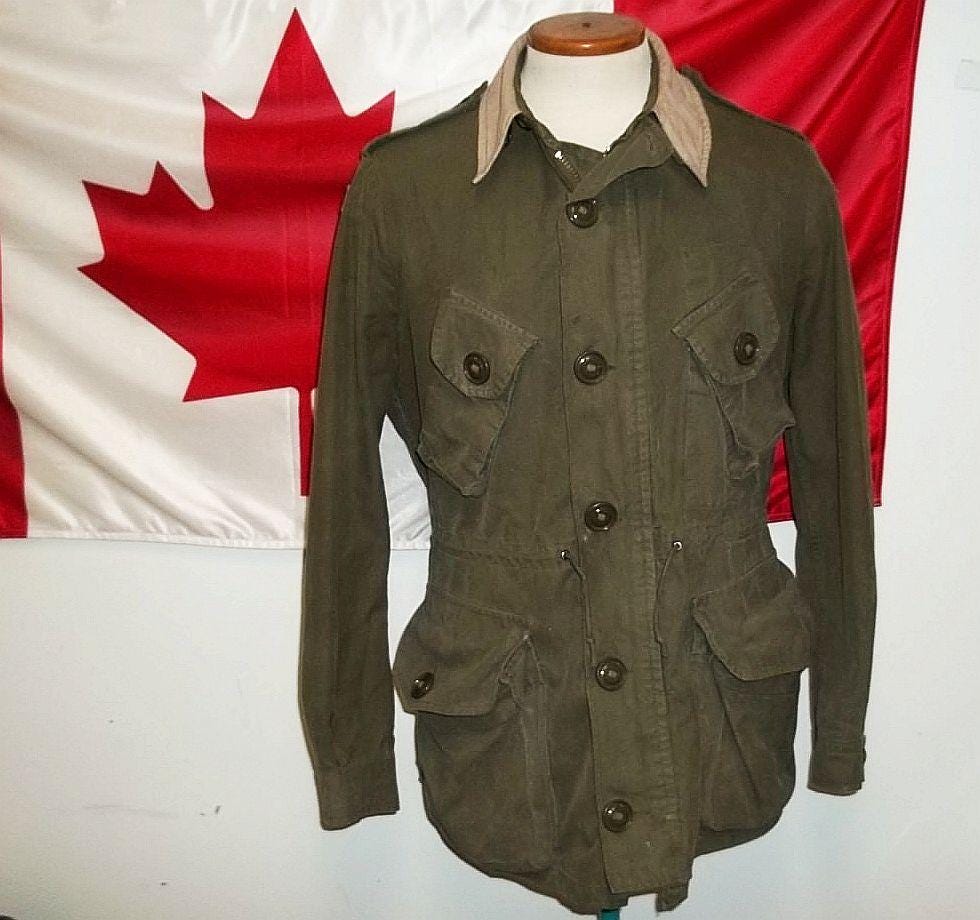 vintage【canadian army】combat jacket mk2 Canadian Armed Forces Mark II GS Desert Tan Combat Coat | eBay