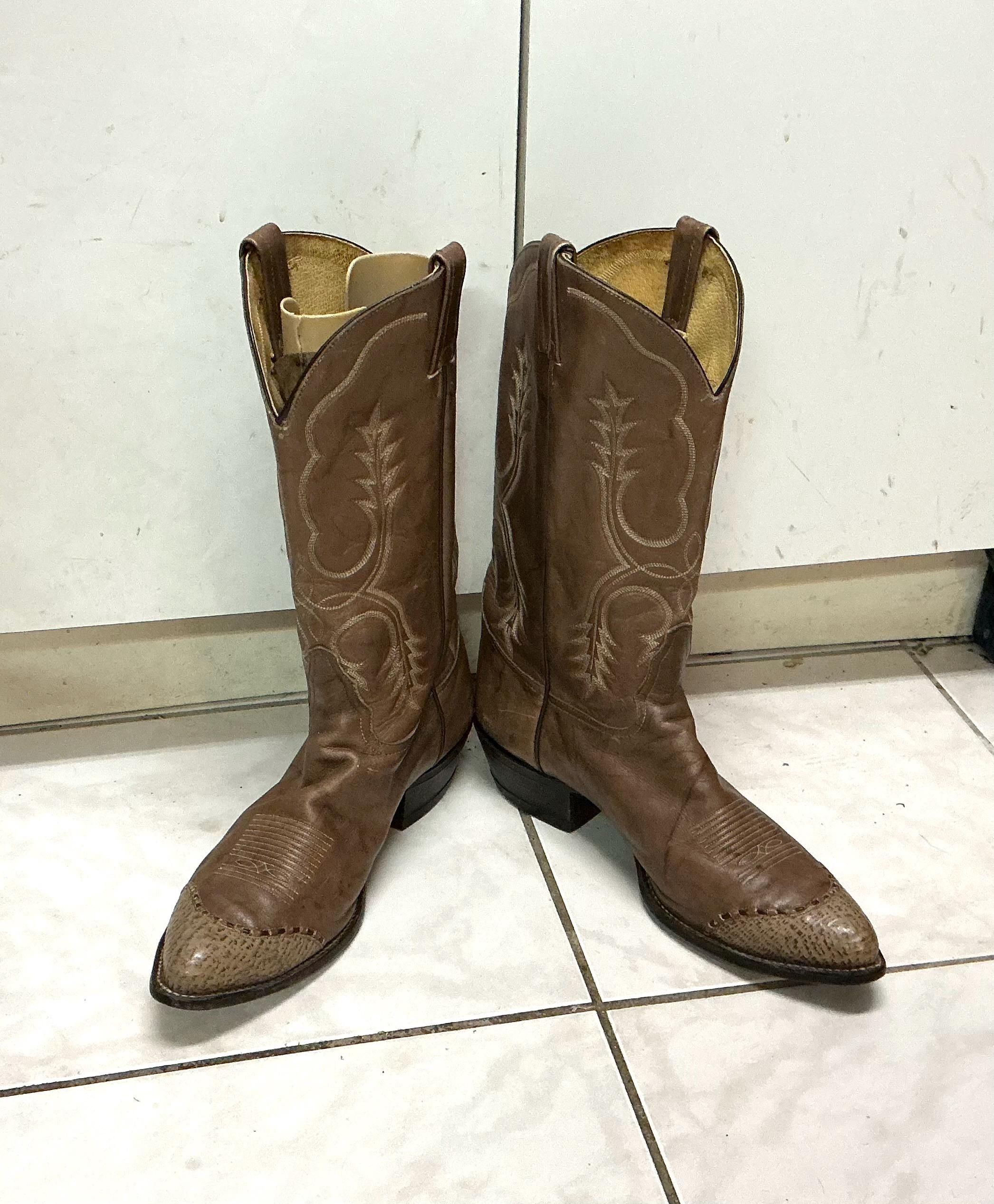 Vintage Tony Lama Boots - Etsy Canada