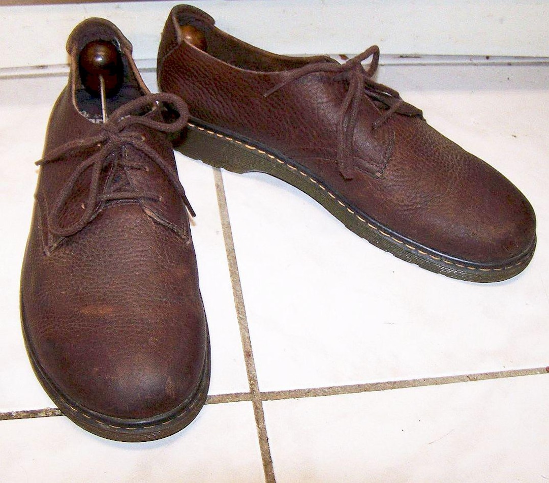 Dr. Martens Bexley Brown Leather Oxfords Men Size 10 Dr. Martens Bexley Brown Leather Soft Wair Comfort Oxfords  main image 4