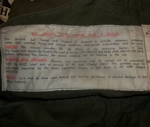 RAF Flying Pants: British Aircrew Trousers, US Me… - image 6