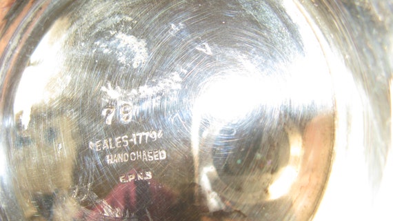 Hand Chased Silver Plate Tea & Coffee Set – Eales 1779