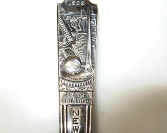 1939 New York World's Fair Silverplate souvenir spoon