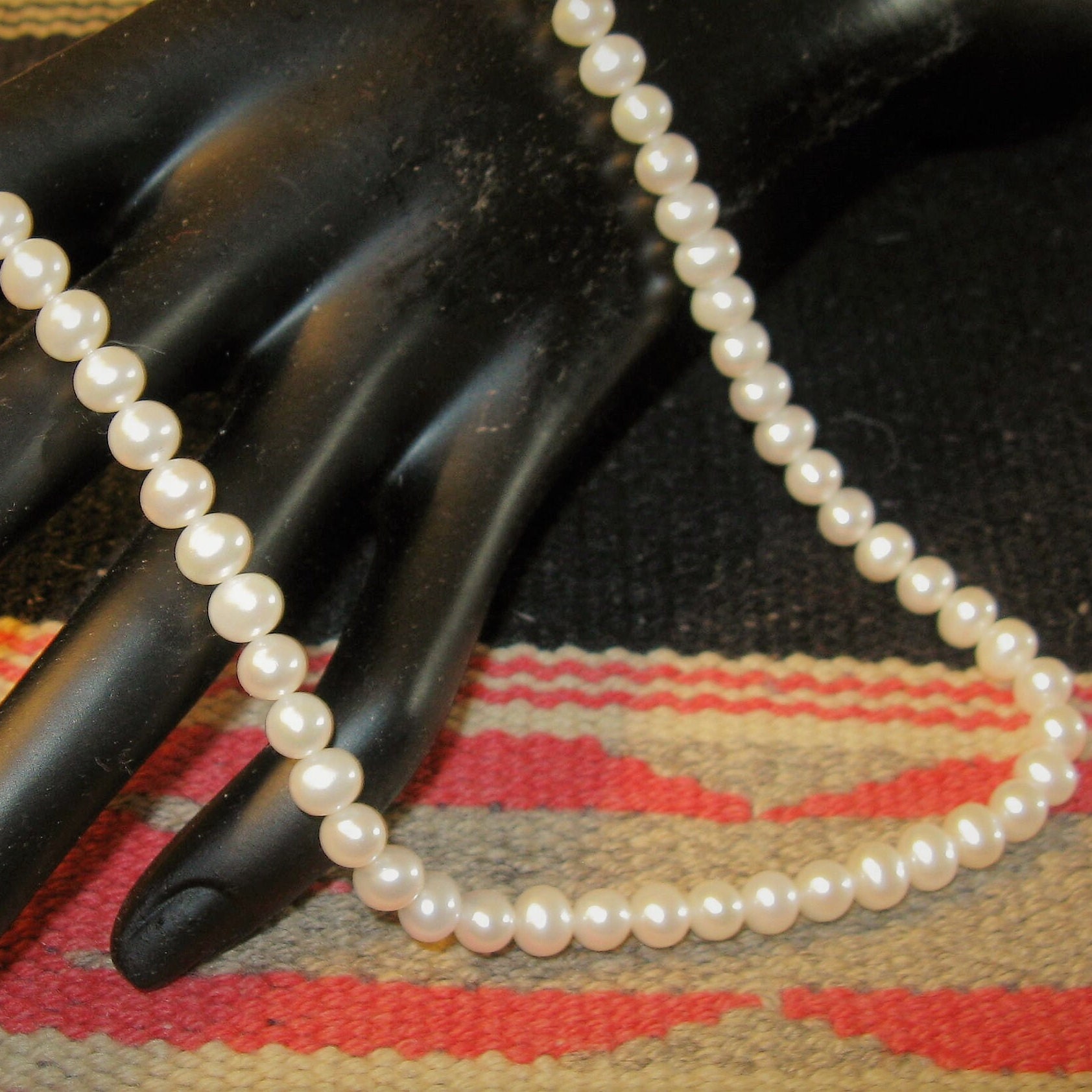 【HYERES LOR】25SS★ 14K(Y) Freshwater Pearl Necklace Estate Solid 14k 5.8mm Freshwater Pearl Necklace 18 Inch