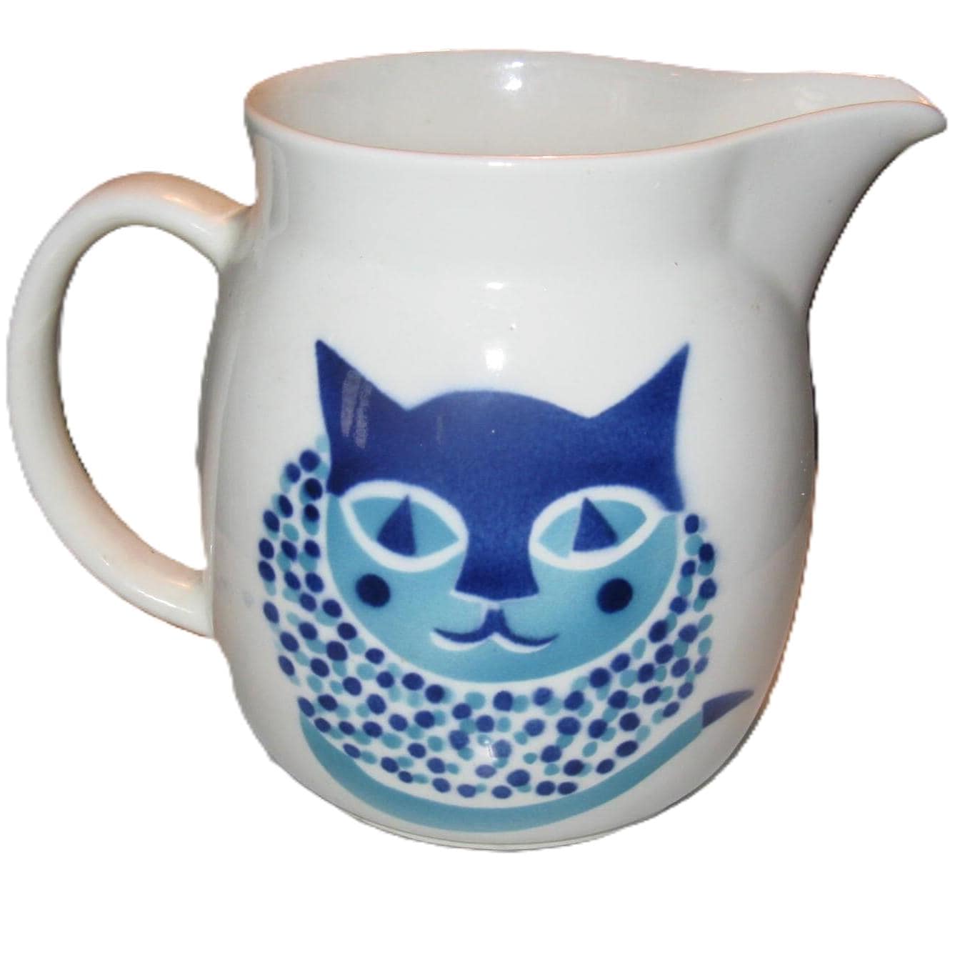 Rare Arabia Finland Cat Pitcher: MCM Scandinavian Ceramic Jug - Etsy