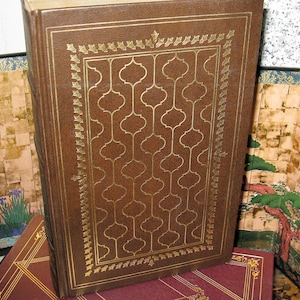 Thomas Mann, The Magic Mountain, Brown Leather and Gilt Cover, The Franklin Library, 1981~Gift for a Book Lover
