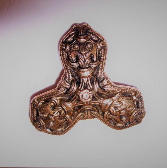 Vintage David Andersen Viking Pendant Brooch