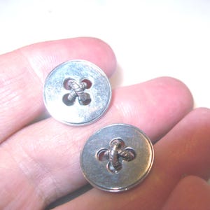 Silver Cufflinks Cuff Links Sterling .925 Marked Thailand. Knot design