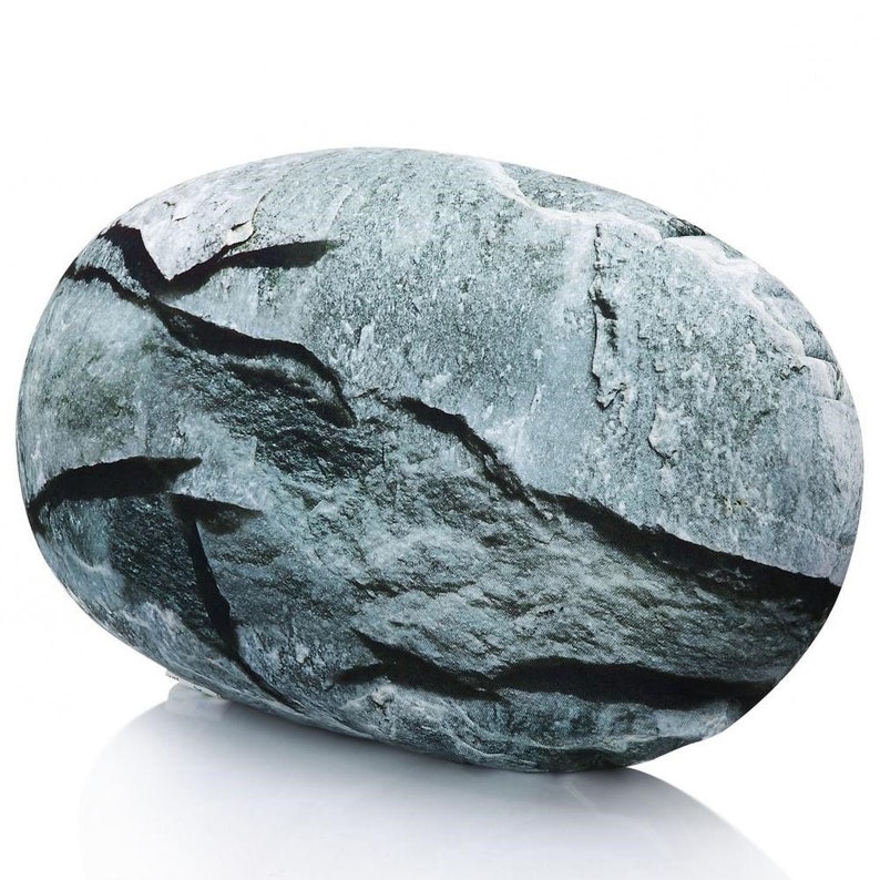 Stone Floor pillows Stuffed Rock Throw Decorative Set of 7 Etsy