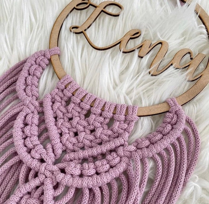 Macrame Dream Catcher / Personalised Dream Catcher Etsy UK
