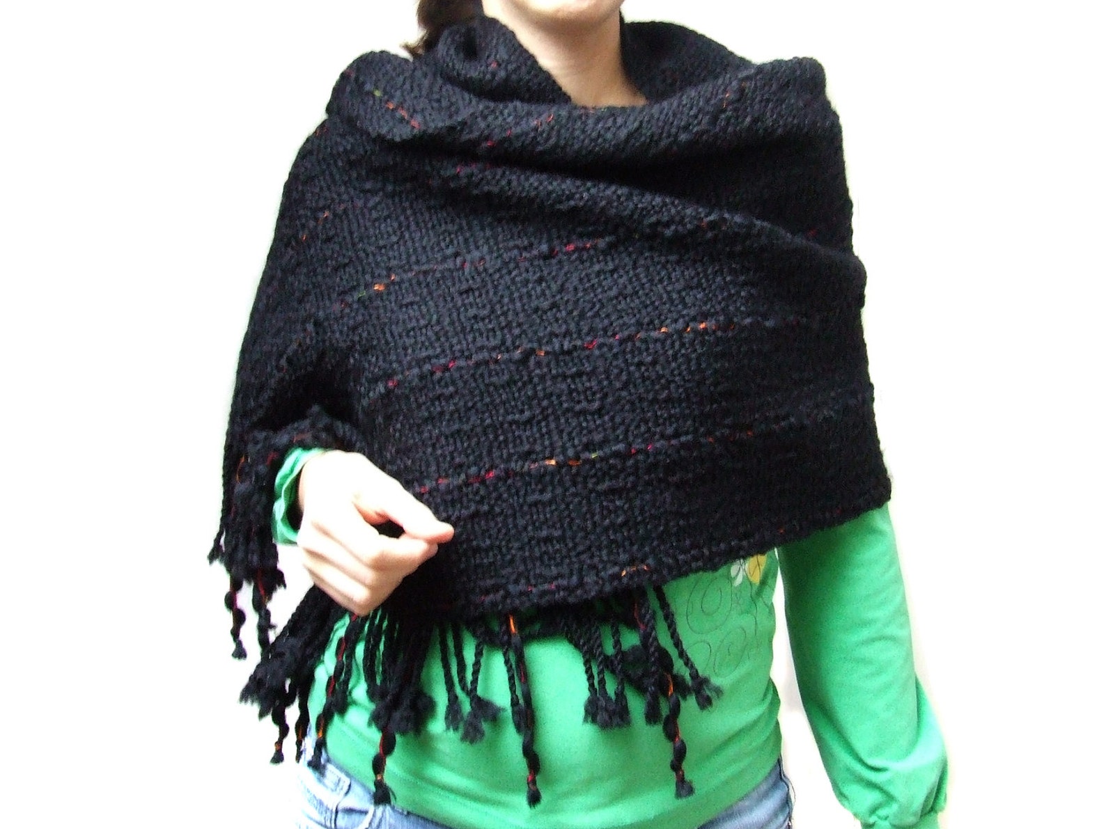 heavy wool shawl