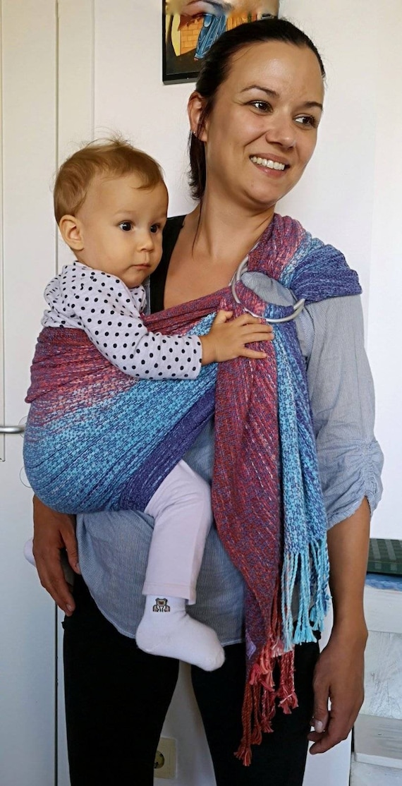 Baby Wearing Hand Woven Ring Sling Custom Made Hand Woven Baby - Etsy
