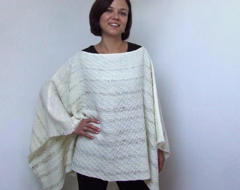 Wool poncho cape boat neck sweater women cape coat hand woven poncho wool poncho coat woven poncho maternity clothing women wool cape v neck