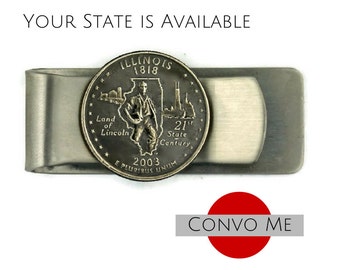 lapel or brooch pin A perfect tie tack Colorado Tie Tacks A unique handmade brooch pin using the Colorado State Quarter