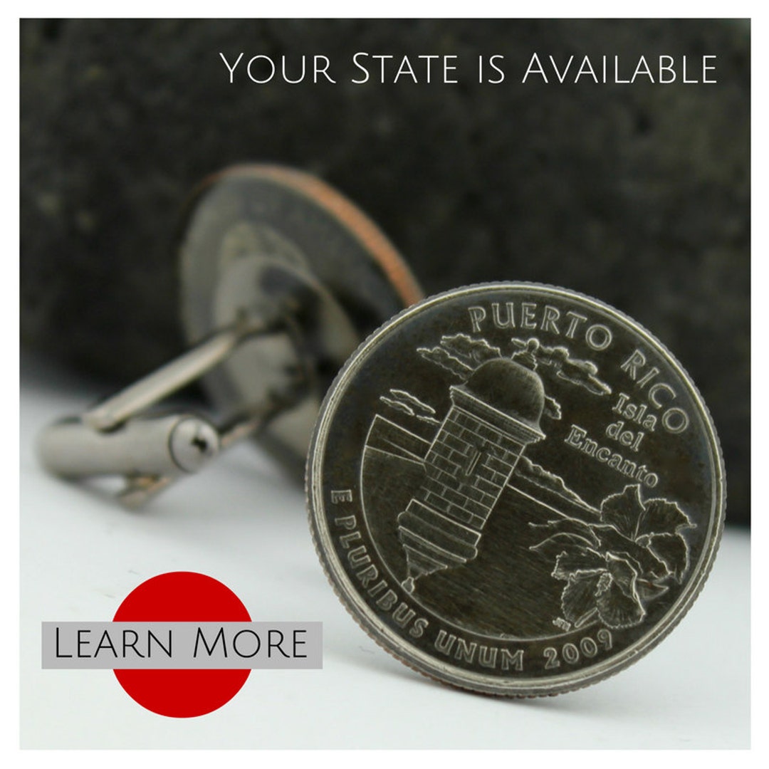Puerto Rico Cufflinks Morro Cufflinks Boricua Cufflinks Puerto Rico
