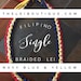 Graduation Lei Filipino Lei Single Braided Ribbon Lei - Navy Blue, Red, White with Yellow or Old Gold (pictured) 