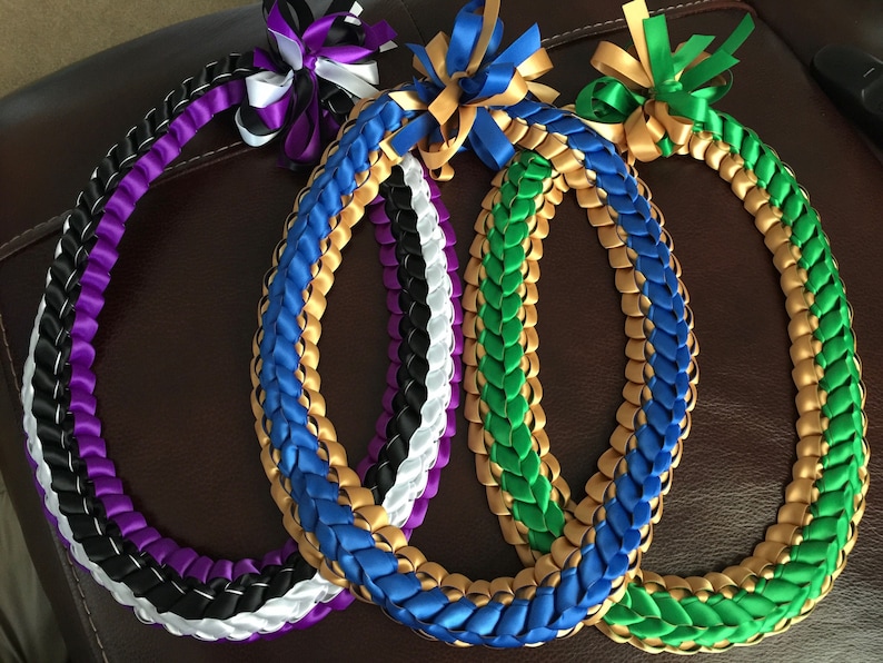 Cal SLO Cal Poly Pomona Graduation Lei in Dark Green and Etsy