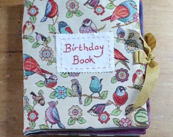 Birthday Book Sewing Pattern, PDF sewing pattern, Birthday Book, Sewn Book