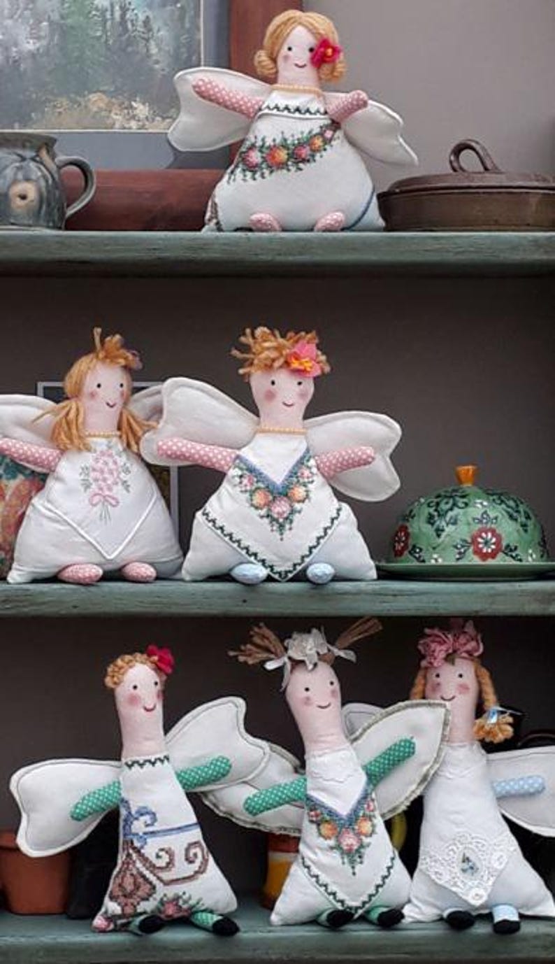 Vintage Fairy Sewing Pattern, PDF Sewing Pattern, Fairies Pattern ...