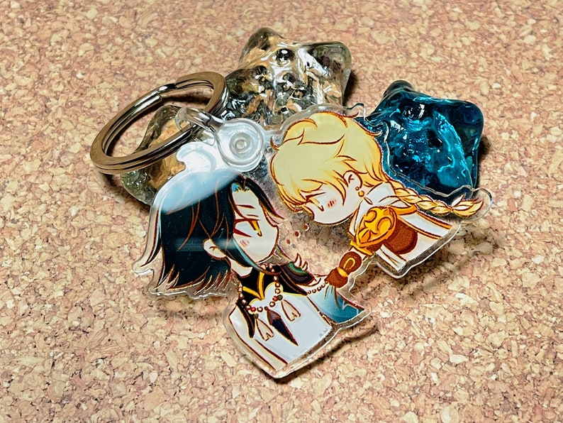 Xiao x Aether CP Acrylic Keychain