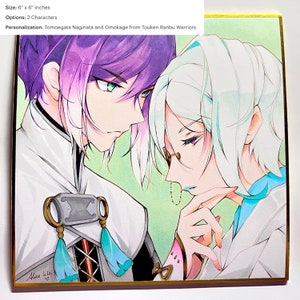 Custom Hand-drawn Shikishi Art image 4