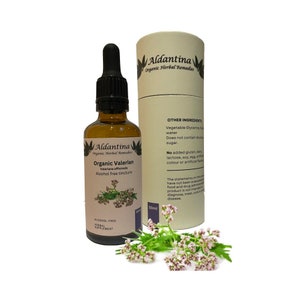 Organic Valerian Herbal Tincture/Extract - alcohol free -