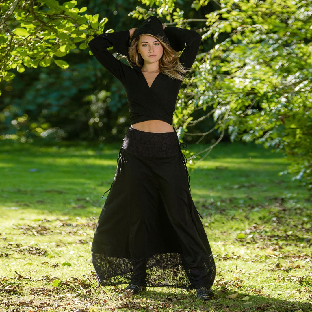 organic zoo オーガニックズー Charcoal Midnight Tribe Skirt