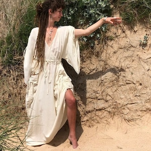 Priestess Dress / Ceremonial Robe / Sacred Wear / Medicine Woman Gown ...