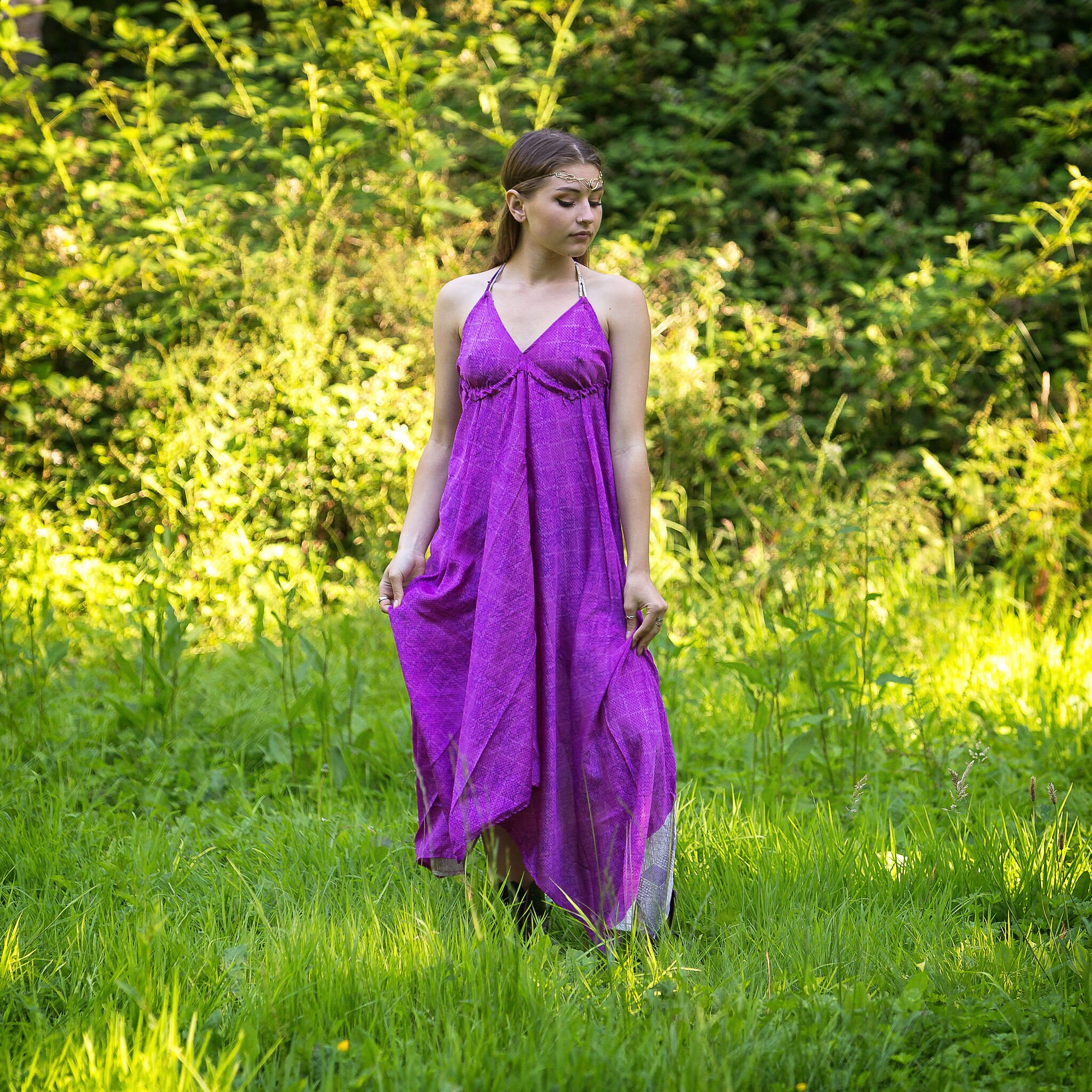Bohemian Dress. Floaty Dress. Summer Dress. Sustainable Etsy UK