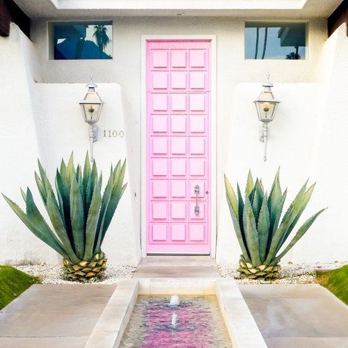 That Pink Door Palm Springs - Etsy That Pink Door Palm Springs - Etsy