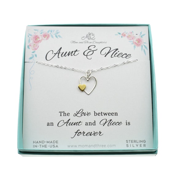 AUNT Sterling Silver Heart Charm - Made in the USA AUNT Sterling Silver Heart Charm - Made in the USA