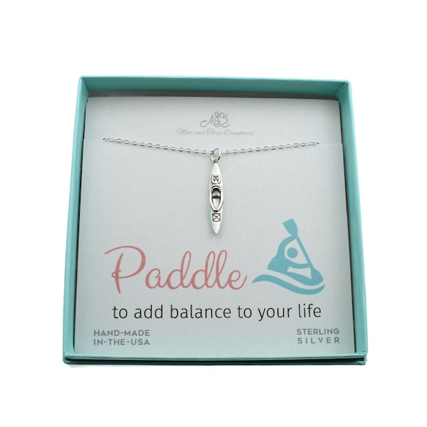 Kayak Necklace Etsy