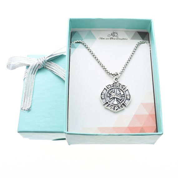 Fireman's cross hotsell necklace