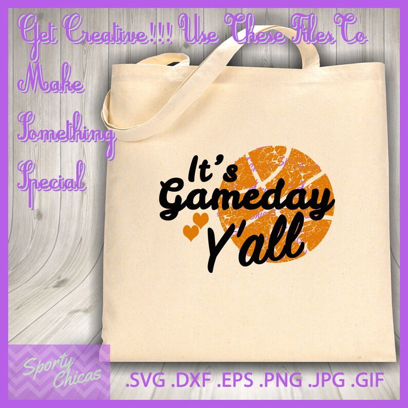 Download Basketball Mom SVG Basketball SVG Its Game Day Yall | Etsy