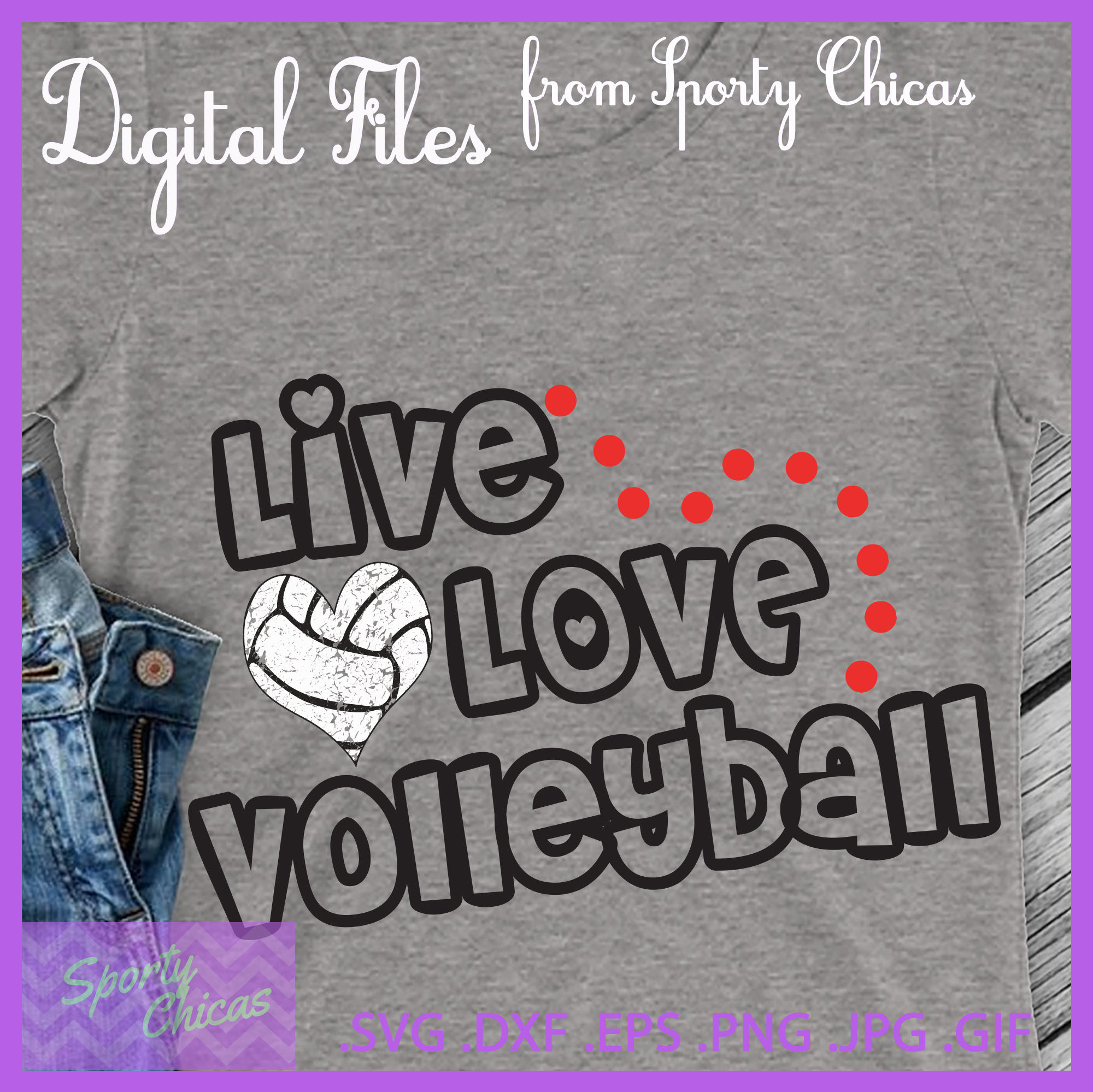Volleyball Svg Volleyball Mom Svg Live Love Volleyball Etsy