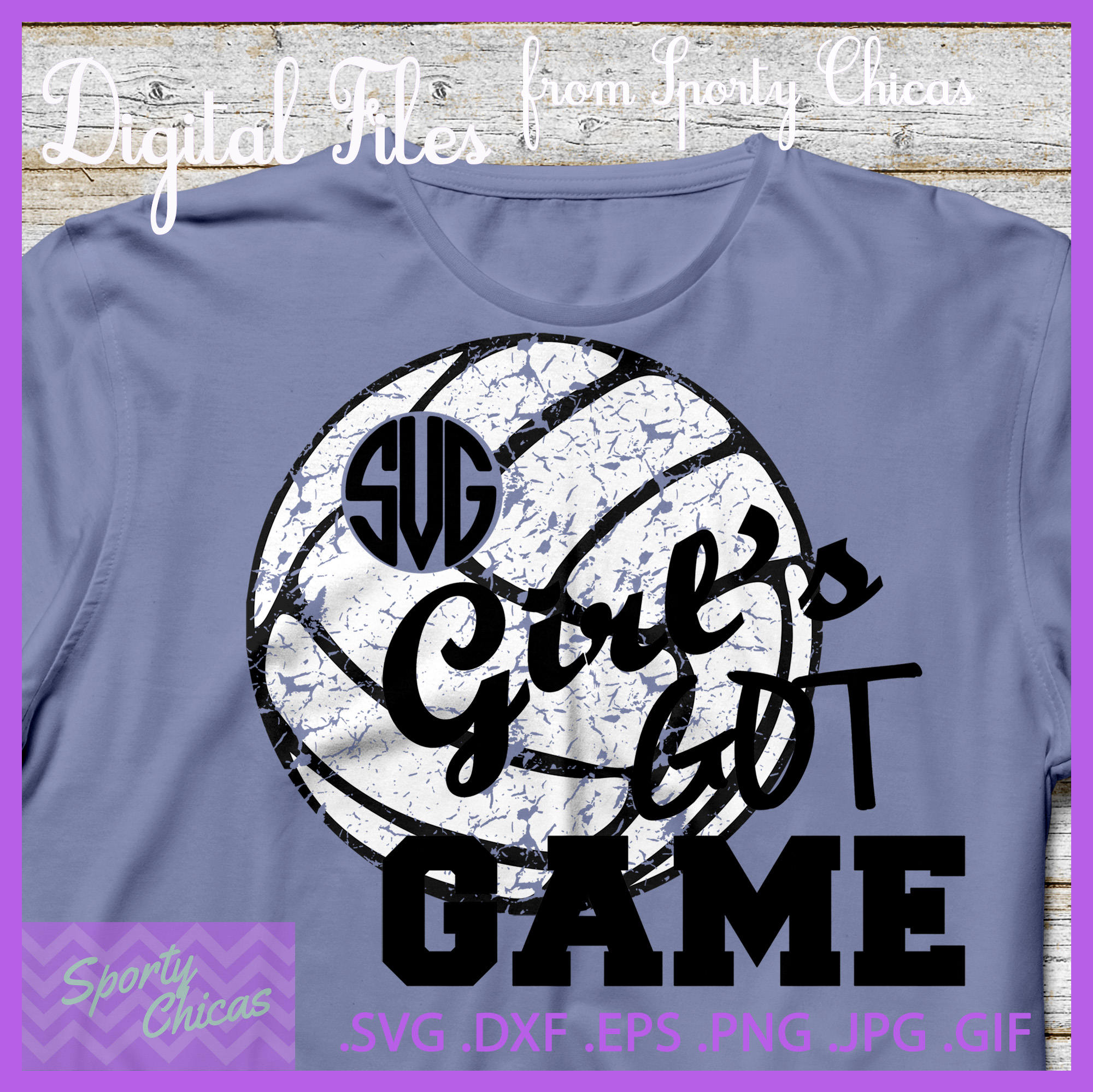 Download Volleyball Svg Volleyball Monogram Svg Girl S Got Game Etsy