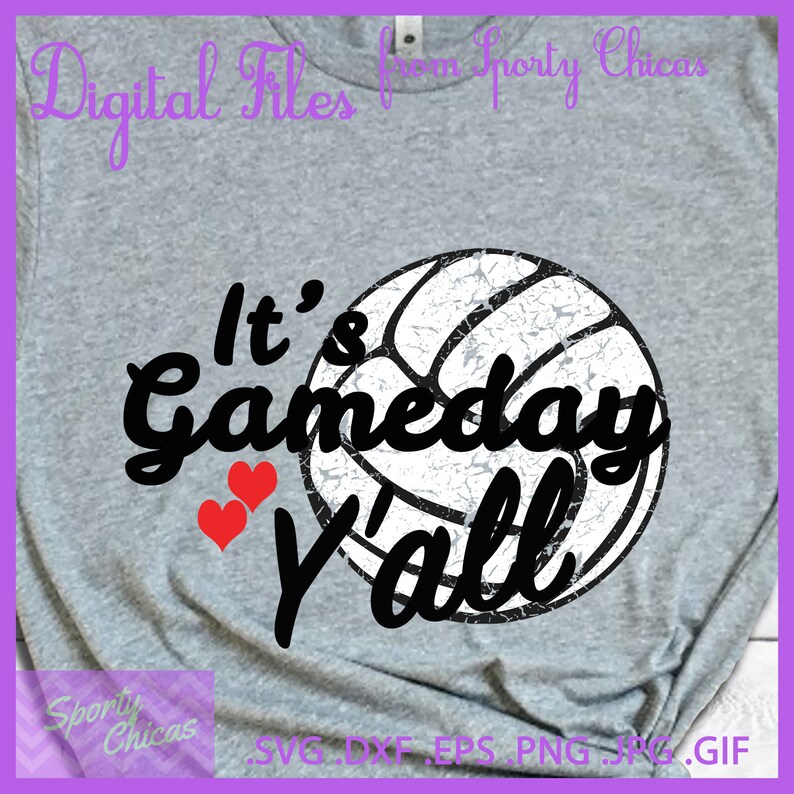 Download Volleyball Mom SVG Volleyball svg Its Gameday Yall | Etsy
