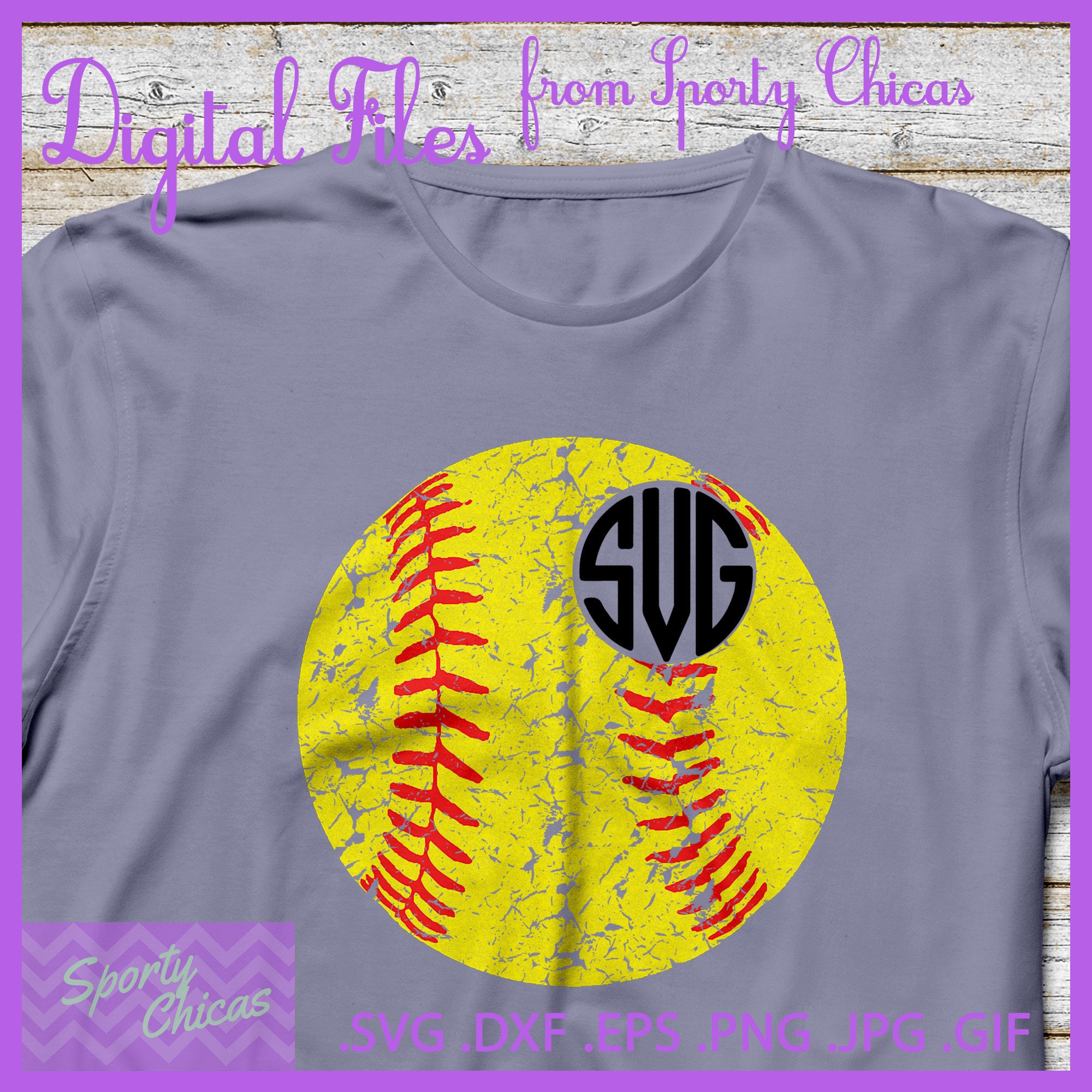 Download Softball Monogram Svg Softball Svg Softball Mom Svg Etsy