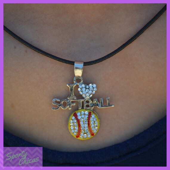 Softball Gifts Softball Team Gift Girls Jewelry I Etsy