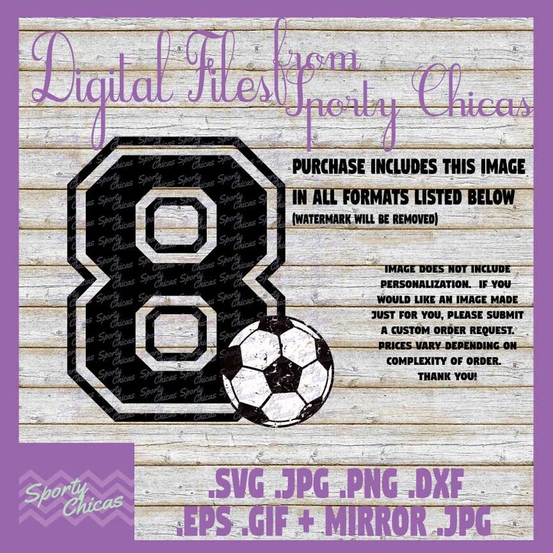 8. Geburtstag SVG achten Geburtstag SVG Fußball SVG acht Etsy