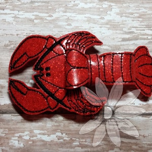 Crwafish Bow Digital Embroidery Design