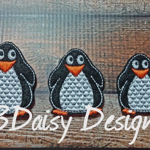 Penguin Feltie Digital Embroidery Design in Three Sizes! - Etsy