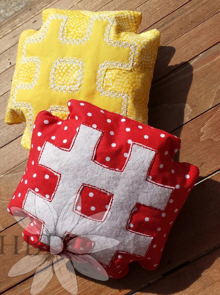 ITH Symbol Plush Digital Embroidery Design Set - FOUR Different Sizes ...