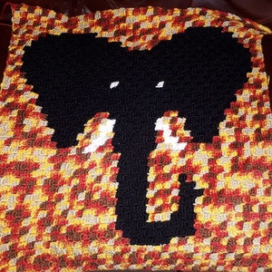 Afrika C2C Decken Anleitung *nur Vorlage*