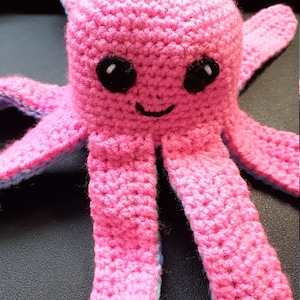 Patron au crochet Mood Octopus
