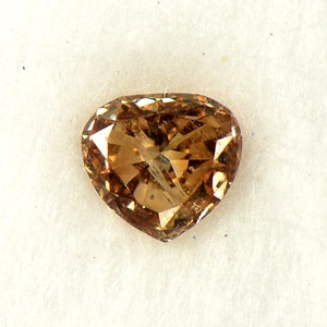 Certified ~ 0.17cts Brown Pear Natural Loose Diamond
