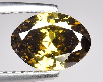 1.05cts Greenish Brown Oval Natural Loose Diamond "SEE VIDEO"