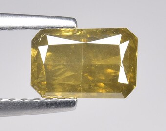 1.50cts Greenish Gray Cushion Natural Loose Diamond "SEE VIDEO"