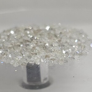 Untreated Natural Diamonds 3.00cts 1.5 - 1.8mm Single Cut White Diamonds image 2