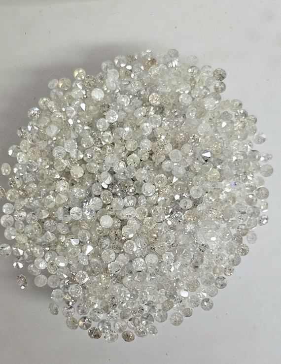 Untreated Natural Diamonds 3.00cts 1.5 - 1.8mm Single Cut White Diamonds