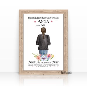 Glückwünsche zum Abitur. Geschenk Abitur Poster, Abi 2020, Geschenkidee Abiturient, Abitur Karte, Glückwunschkarte